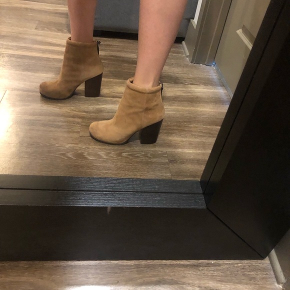 Jeffrey Campbell Rumble Bootie in Taupe Suede - Picture 5 of 7